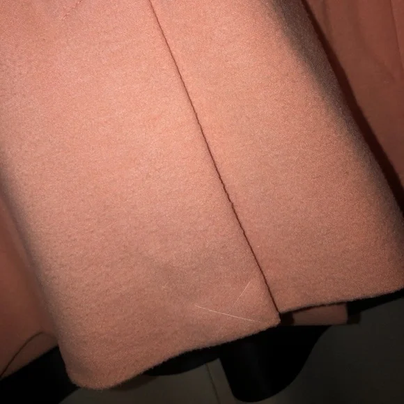 NWT Express Flannel Knit Oversized Coral Almond Blazer Size XS - Picture 8 of 10